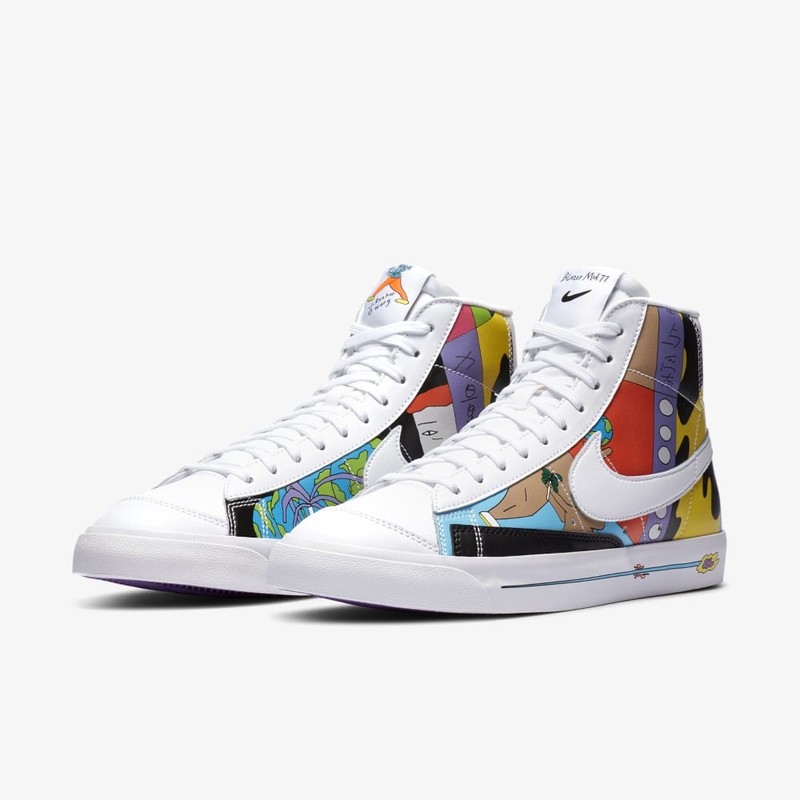 NIKE × RUOHAN WANG FLYLEATHERBLAZER 77QS NIKE FLYLEATHER BLAZER '77 QS 